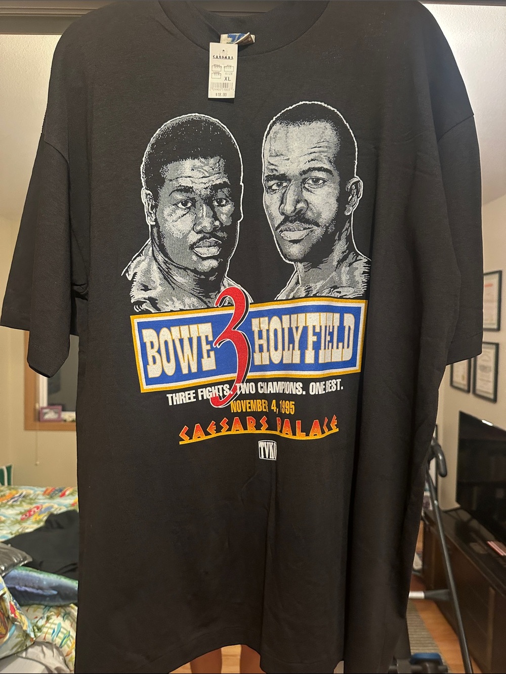 Bowe 3 Holyfield Three Fights 1995